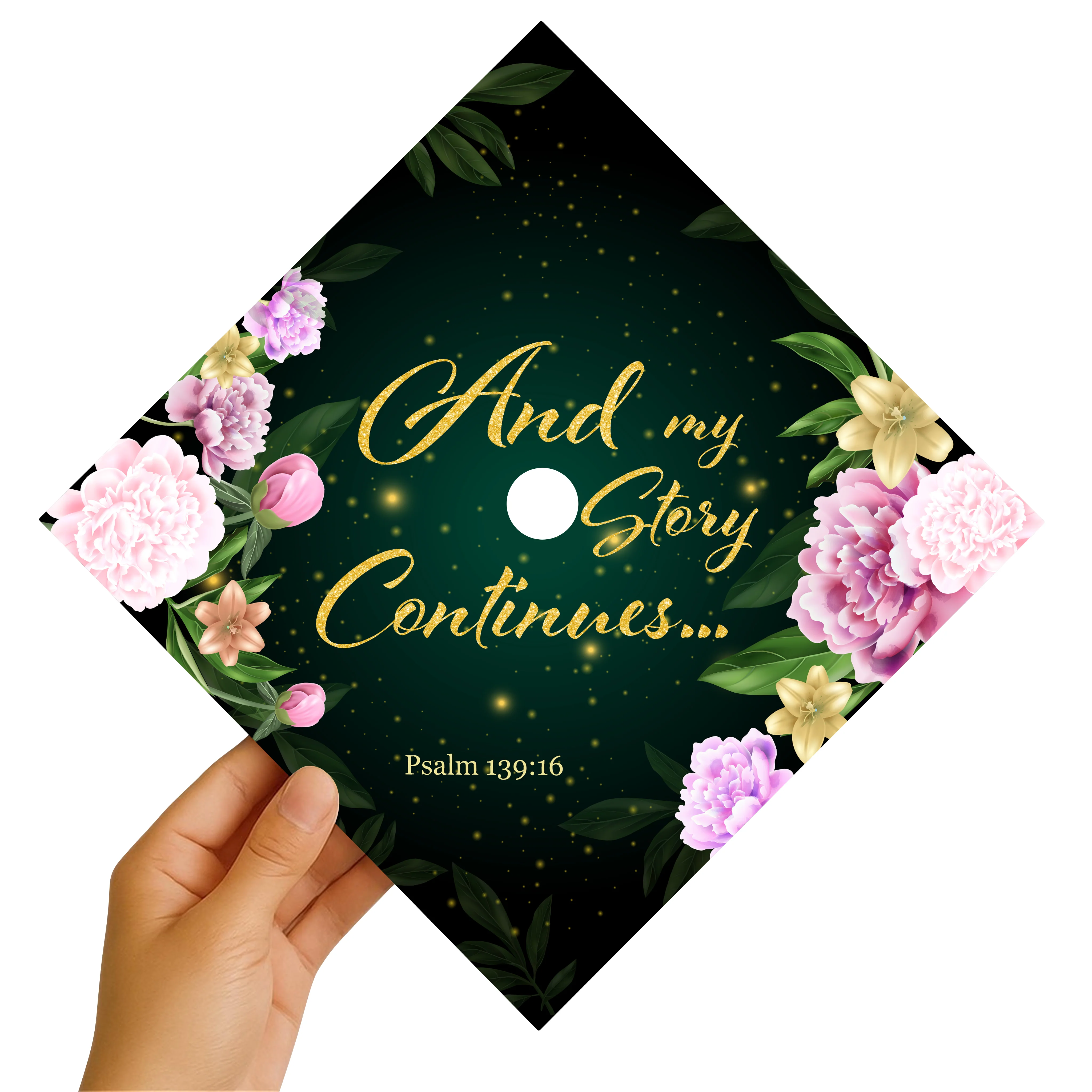 And My Story Continues Graduation Cap Topper - Image 2