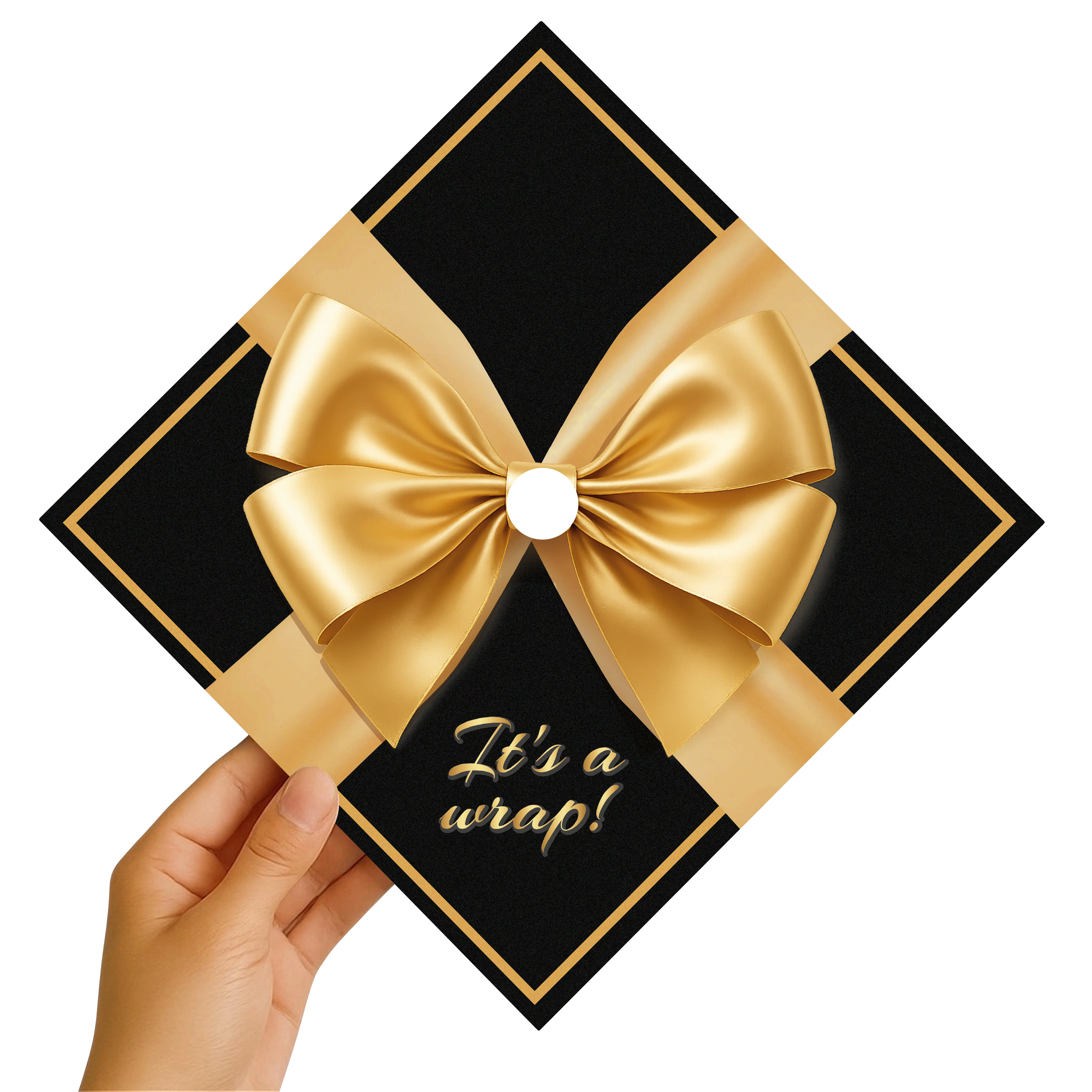 It's a Wrap Graduation Cap Topper - Image 2