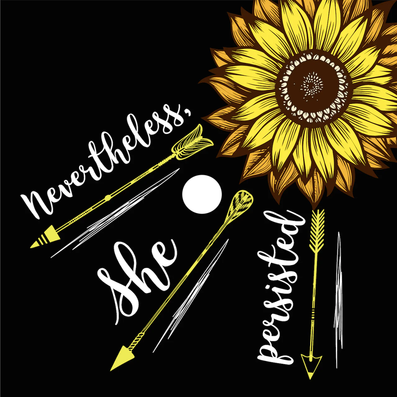 Nevertheless, She Persisted Graduation Cap Topper - Image 4