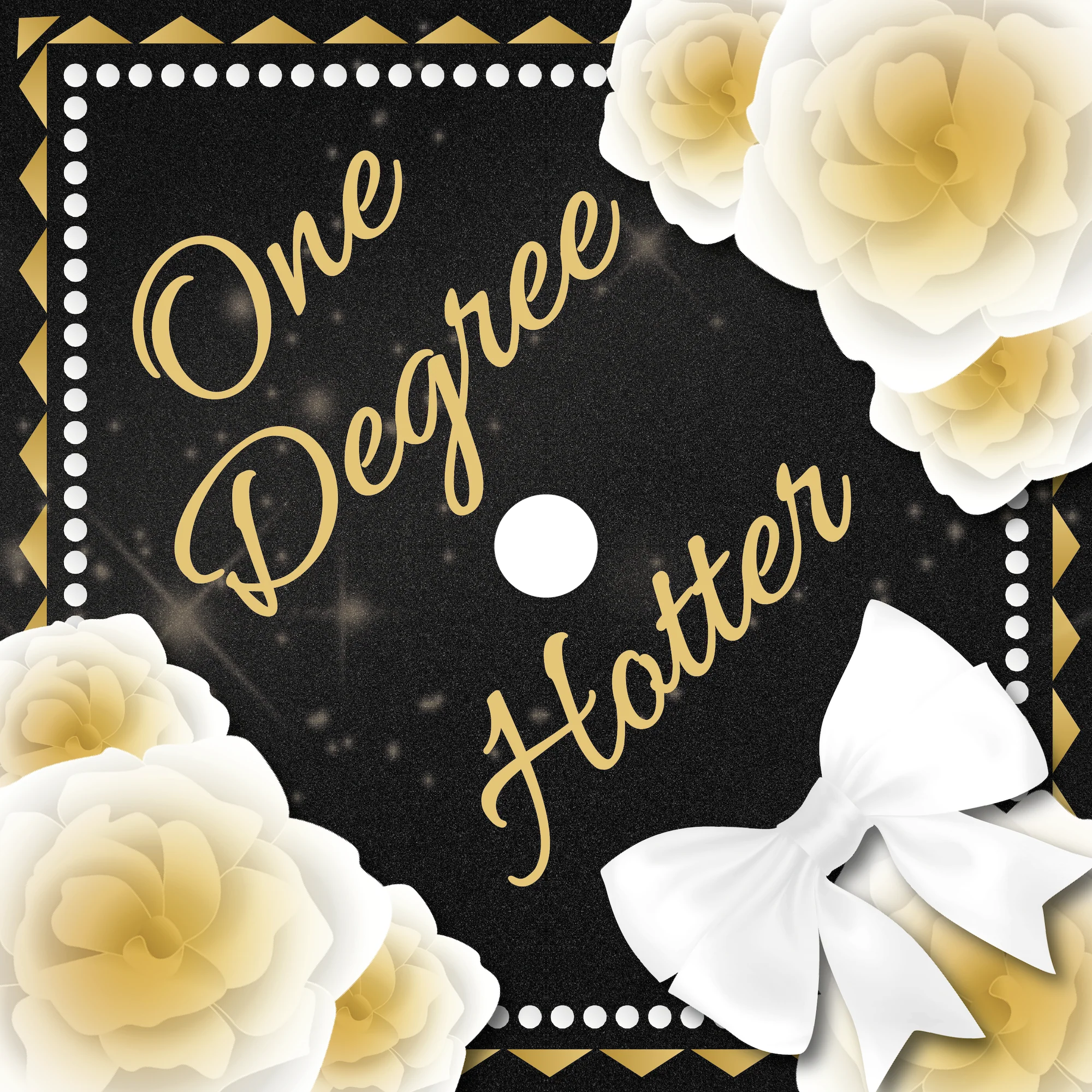 One Degree Hotter Graduation Cap Topper - Image 3