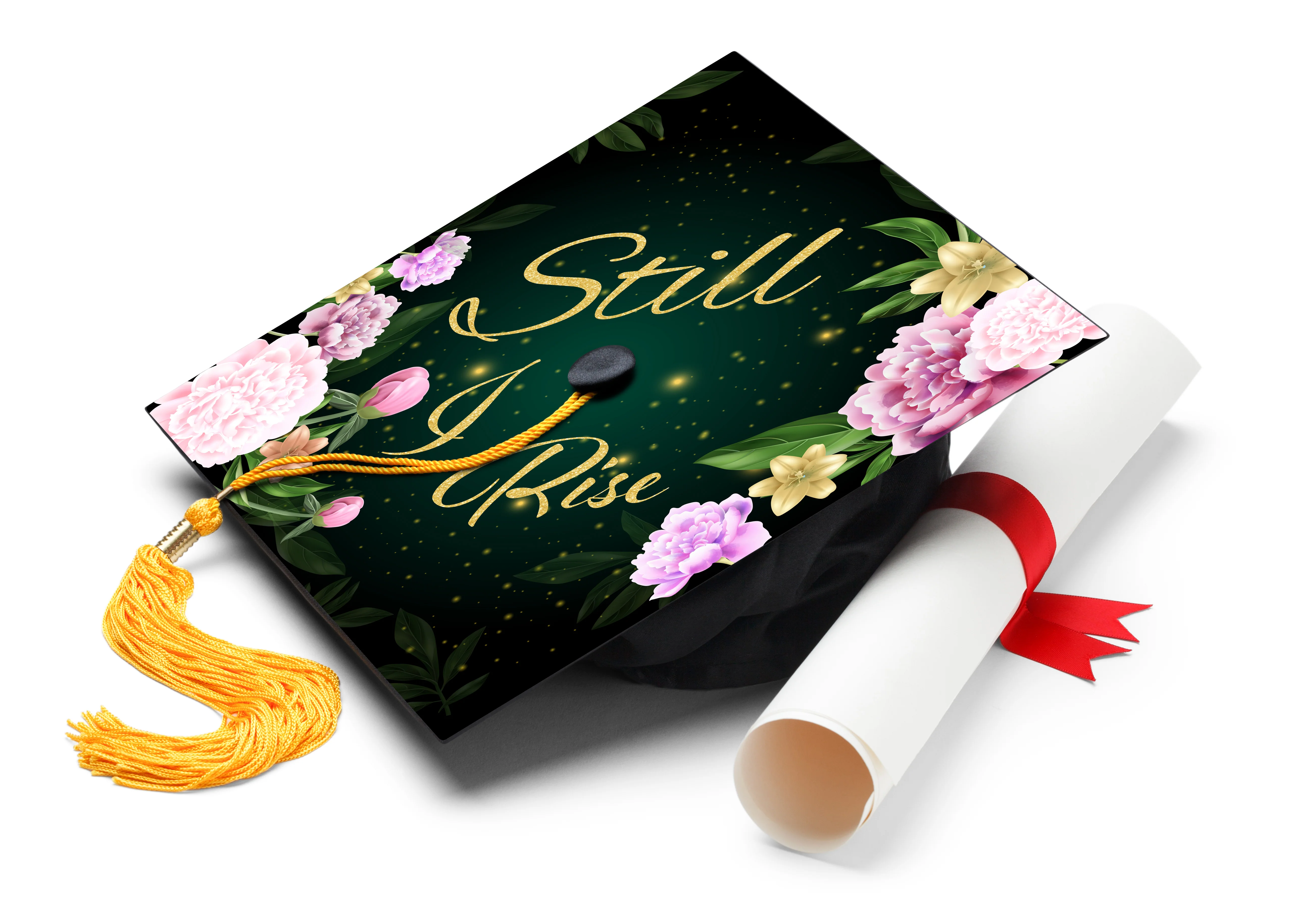 Still I Rise Graduation Cap Topper - Image 2